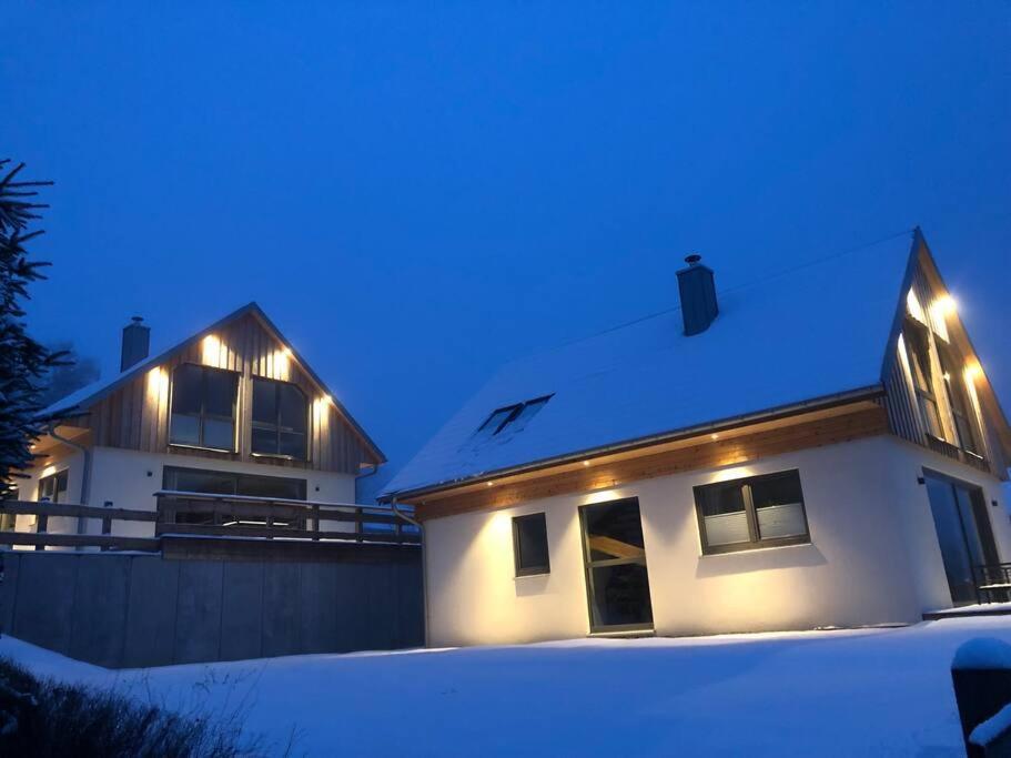 Ferienhaus Mountain View Six50 Mit Sauna Und Kamin In St. Andreasberg Sankt Andreasberg Dış mekan fotoğraf
