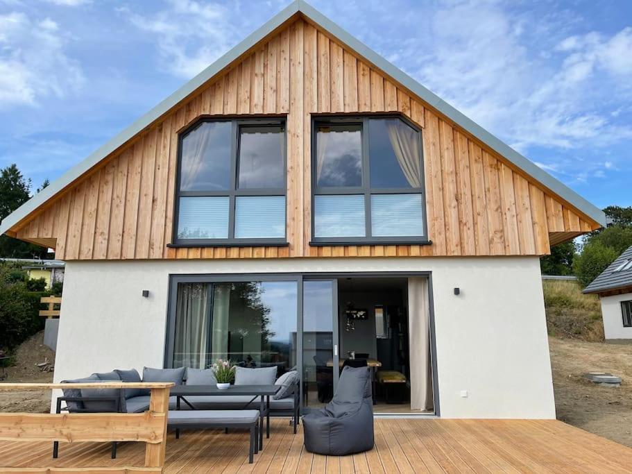 Ferienhaus Mountain View Six50 Mit Sauna Und Kamin In St. Andreasberg Sankt Andreasberg Dış mekan fotoğraf