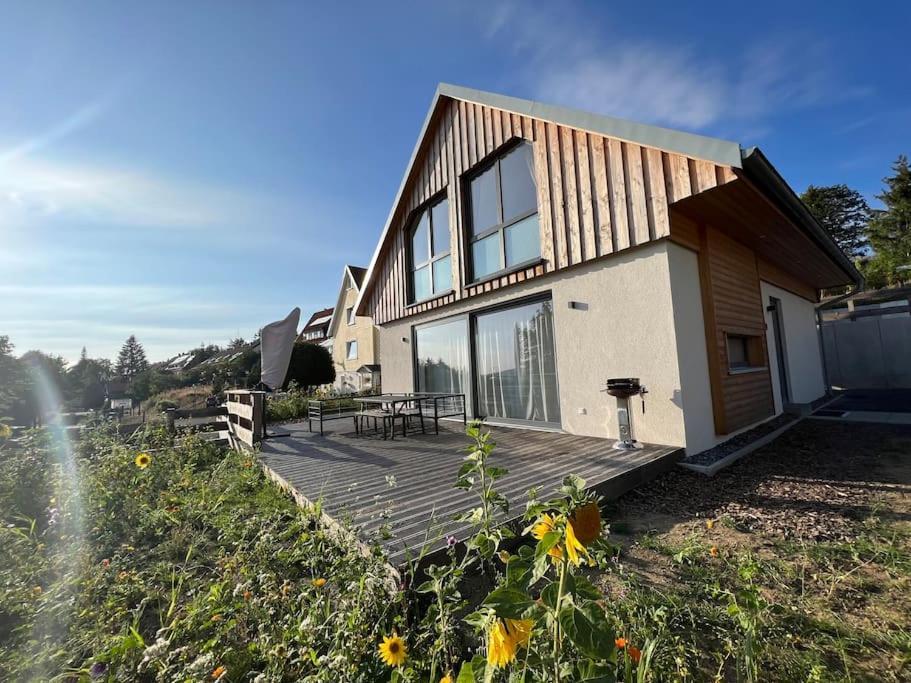 Ferienhaus Mountain View Six50 Mit Sauna Und Kamin In St. Andreasberg Sankt Andreasberg Dış mekan fotoğraf